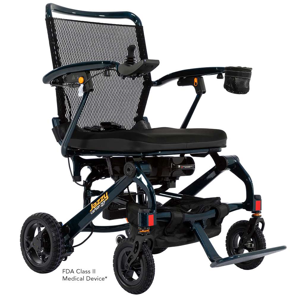 Lightweight Jazzy Carbon 27 power chair AZ