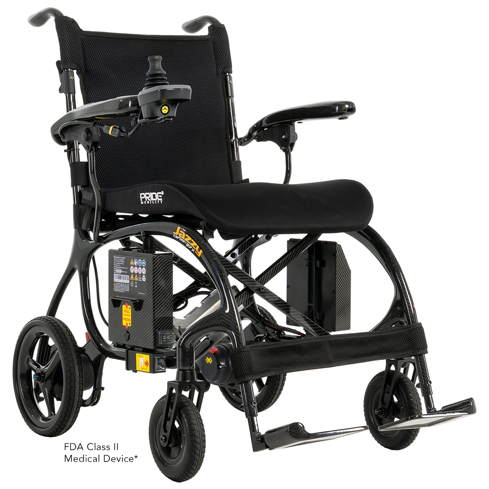 Jazzy Carbon 27X folding electric wheelchair Phoenix